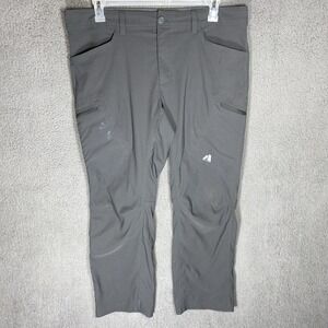 Eddie Bauer Pants Mens 38x30 Gray First Ascent Outdoors Nylon Hiking